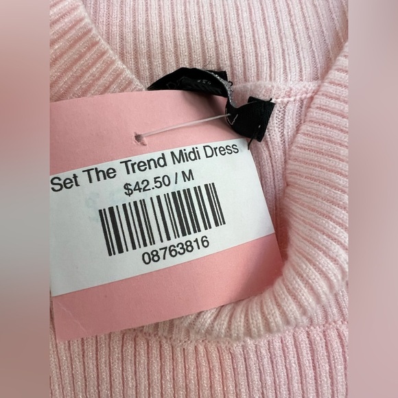 NWT PaperMoon Set The Trend Midi Dress - Picture 6 of 9